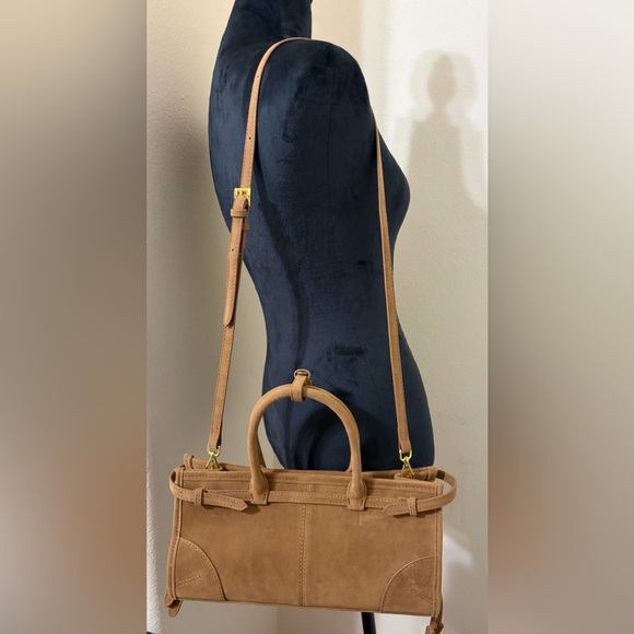 Fashion Tan Leather Bonnie Hand/Shoulder Satchel - Picture 15 of 16